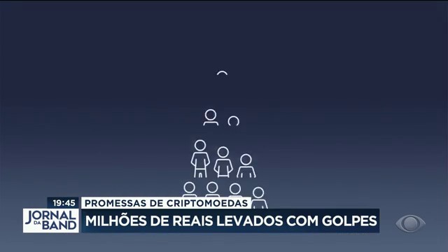 Golpes com criptomoedas movimentam rios de dinheiro no Brasil Reprodução TV