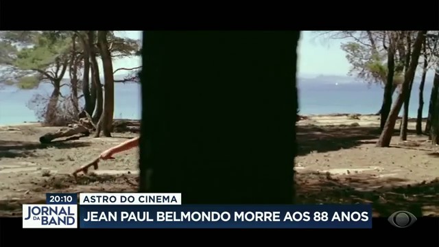 Morre Jean Paul Belmondo Reprodução TV