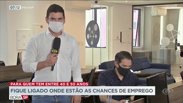 Fique ligado onde estão as chances de emprego Reprodução TV