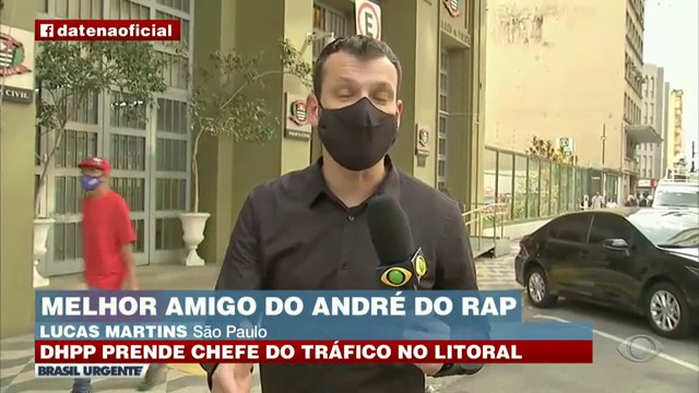 ALIADO DO MEGATRAFICANTE, ANDRÉ DO RAP, É PRESO EM RESTAURANTE DE LUXO Reprodução TV