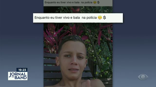 Preso ladrão que matou médico na frente da família no Guarujá/SP Reprodução TV