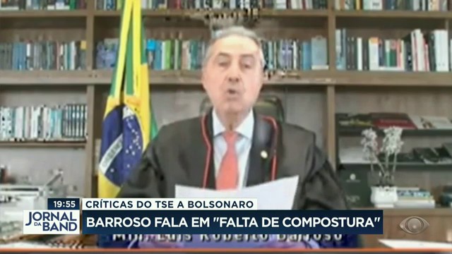 Bolsonaro recebe ex-presidente Michel Temer e divulga carta à nação Reprodução TV