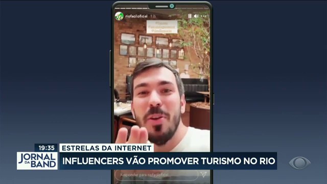 Influencers digitais vão promover turismo no Rio Reprodução TV