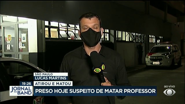 SP: homem que matou professor de jiu-jitsu é preso Reprodução TV