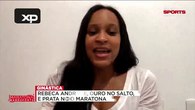 "Foi um momento único na minha vida", admite Rebeca Andrade