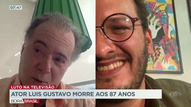 Ator Luis Gustavo morre aos 87 anos Reprodução TV