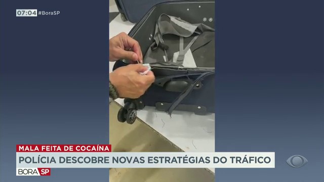 Polícia descobre novas estratégias do tráfico Reprodução TV