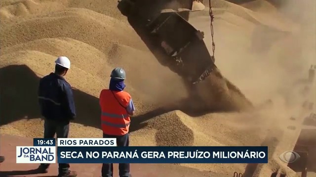 Seca no Paraná gera prejuízos milionários