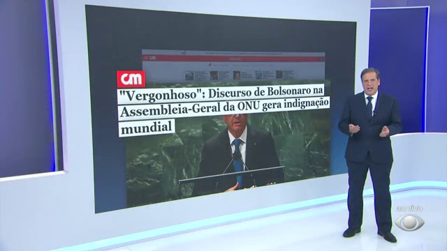 Fala de Bolsonaro repercute mal na imprensa internacional