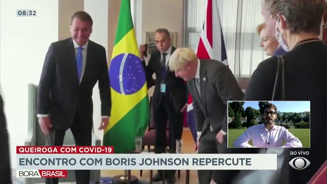 Encontro de Queiroga com Boris Johnson repercute pelo mundo