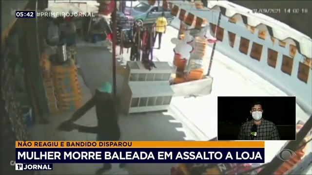 Funcionária de loja morre baleada durante assalto em Pernambuco