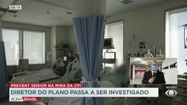 Diretor da Prevent Senior passa a ser investigado pela CPI da Pandemia Reprodução TV