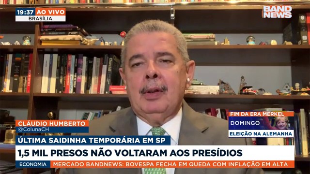1,5 mil presos não voltaram aos presídios após saidinha temporária