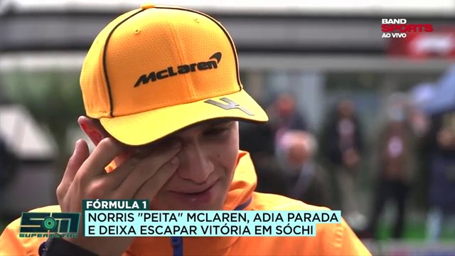 "Estava difícil manter o carro, mas metade da pista ainda estava seca"