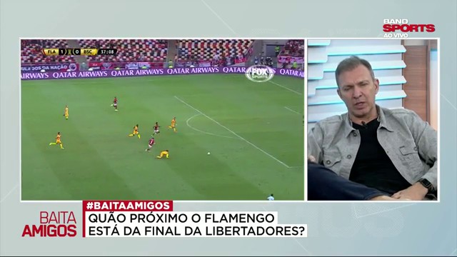 "A vantagem do Flamengo para o jogo da Libertadores é muito boa"