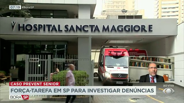 Força-tarefa investiga Prevent Senior em SP Reprodução TV