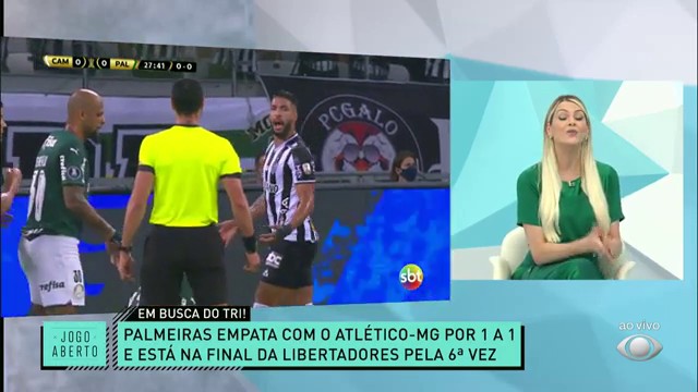 ABEL, O ESTRATEGISTA! Verdão está em mais uma final de Libertadores! Reprodução TV