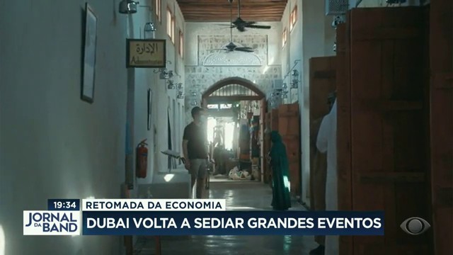 Retomada da economia: Dubai volta a sediar grandes eventos Reprodução TV