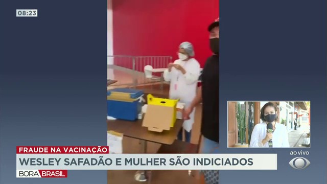 Wesley Safadão e mulher são indiciados por fraude na vacinação Reprodução TV