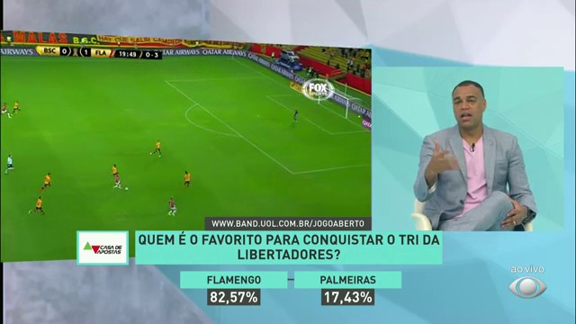 É O MENGÃO MALVADÃO! Flamengo está em mais uma final de Libertadores Reprodução TV