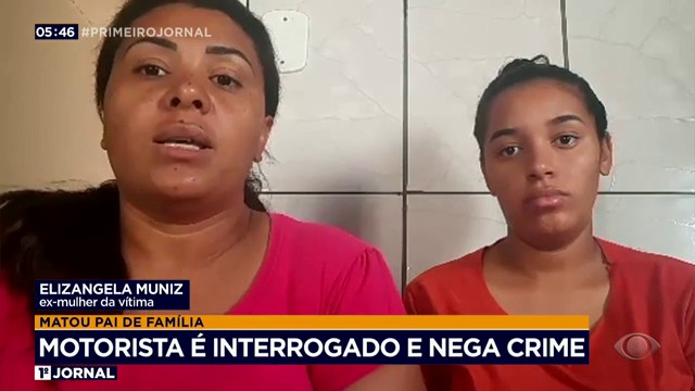 Motorista que atropelou e matou pai de família nega o crime em SP Reprodução TV