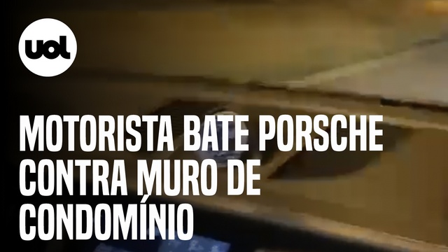 Motorista A 138 Kmh Bate Porsche Em Muro De Condomínio De Luxo Em Sp 01102021 Uol Notícias 