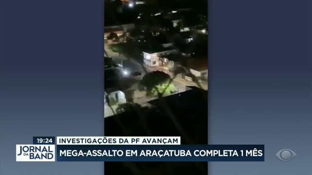 Investigações da PF avançam: mega-assalto em Araçatuba completa 1 mês Reprodução TV