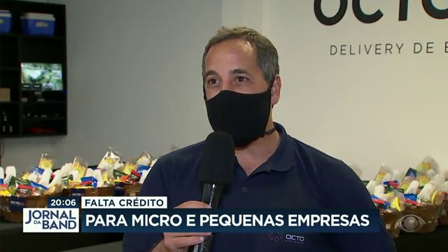 Falta crédito para micro e pequenas empresas Reprodução TV