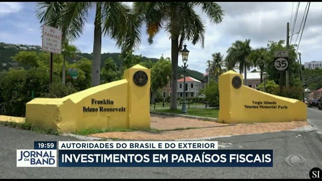 Documentos revelam investimentos de autoridades em paraísos fiscais Reprodução TV