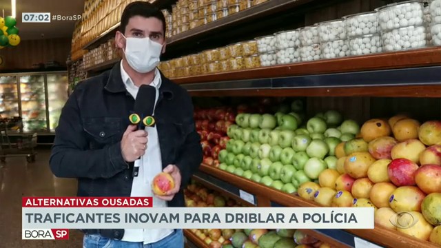 Traficantes inovam para driblar a polícia Reprodução TV