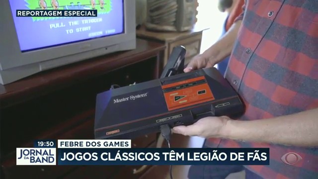 Febre dos games: jogos clássicos têm legião de fãs Reprodução TV