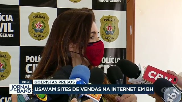 Golpistas presos: Bandidos usavam sites de vendas para dar golpes  Reprodução TV