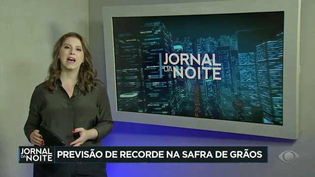 Previsão de recorde na próxima safra grãos Reprodução TV