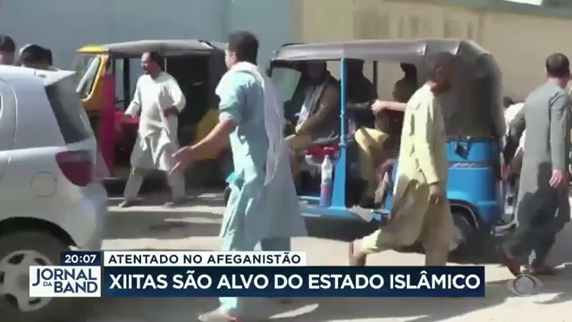 Atentado no Afeganistão: Xiitas são alvo do Estado Islâmico Reprodução TV