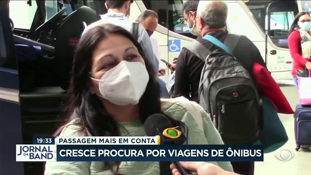 Cresce procura por viagens de ônibus Reprodução TV