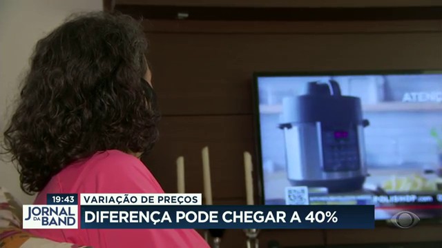 Variação de preços nos mercados chega a 40% Reprodução TV