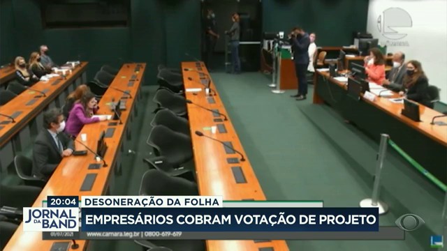 Pressão para votar projeto que mantém redução de impostos Reprodução TV