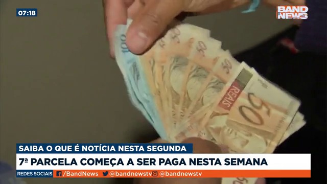 Sétima parcela do Auxílio Emergencial