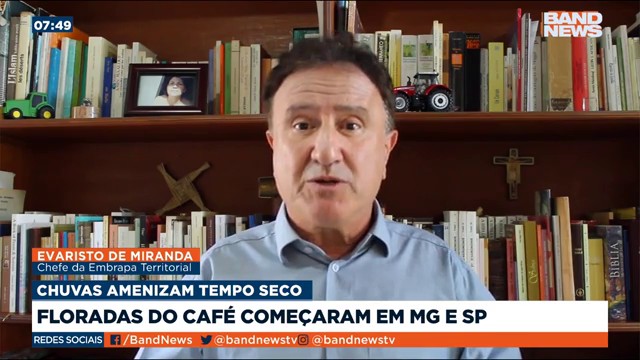 Floradas do café começaram em MG e SP