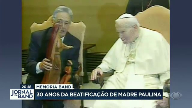 30 anos da beatificação de Madre Paulina Reprodução TV