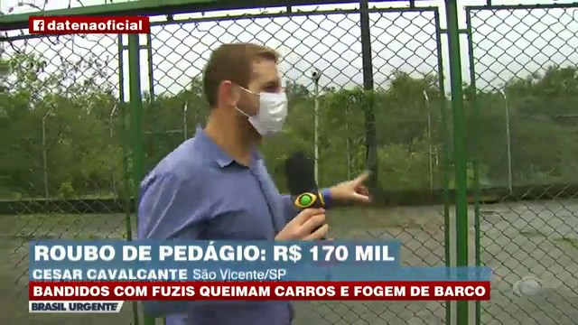 170 MIL REAIS ROUBADOS DE PEDÁGIO