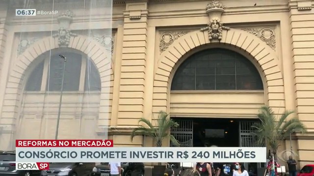 R$ 240 milhões em melhorias no mercadão Reprodução TV