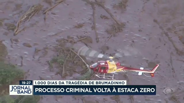 Processo criminal de Brumadinho volta à estaca zero Reprodução TV