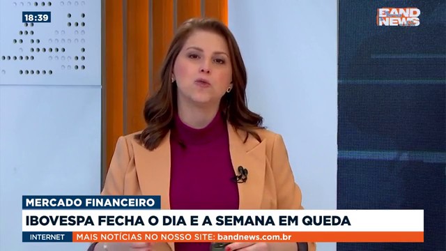 Mercado BandNews: Ibovespa fecha o dia e a semana em queda
