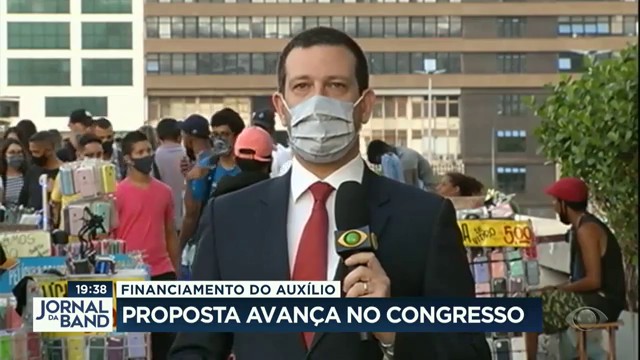 Financiamento do auxílio: proposta avança no congresso Reprodução TV