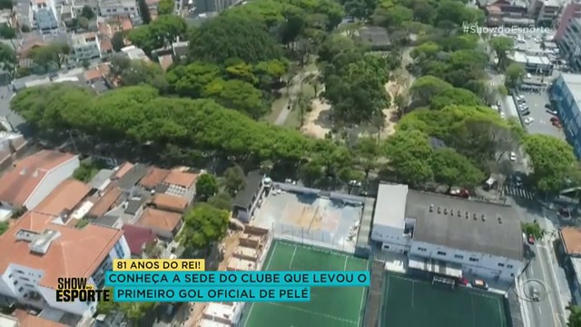 GALO PRETO, CLUBE QUE LEVOU O PRIMEIRO GOL OFICIAL DE PELÉ