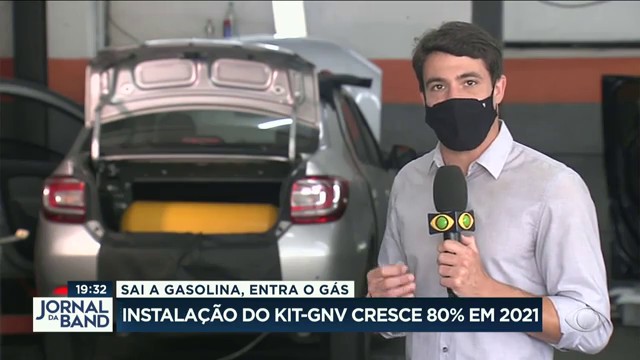 Instalação do kit de GNV cresce 80% Reprodução TV