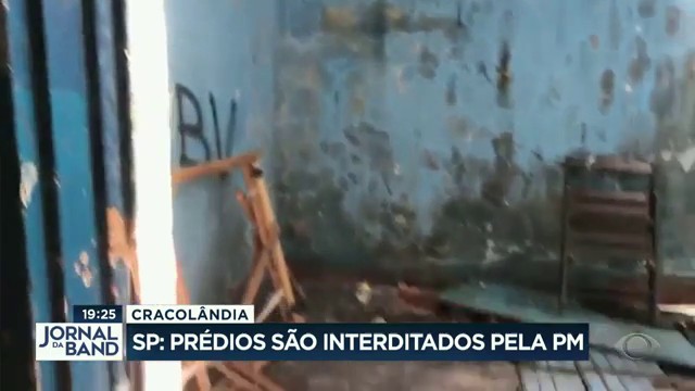 Prédios da Cracolândia são interditados em SP Reprodução TV