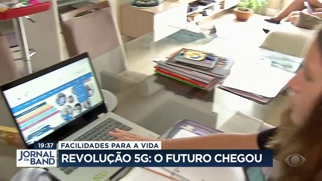 Revolução 5G: o futuro chegou  Reprodução TV