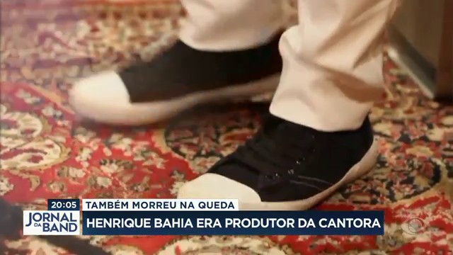 Vítimas do acidente: Henrique Bahia era produtor da cantora Reprodução TV